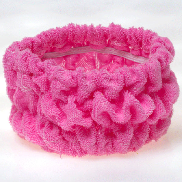 Colored Elastic Shower Hairband