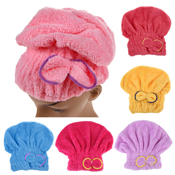 Quickly Dry Hair Shower Caps