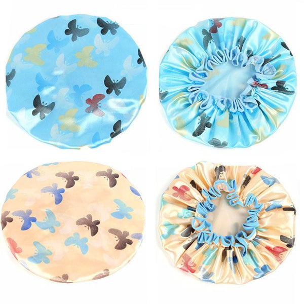 Butterfly Waterproof Shower Hair Cap