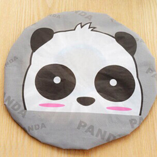 Cute Cartooned Shower Bath Cap