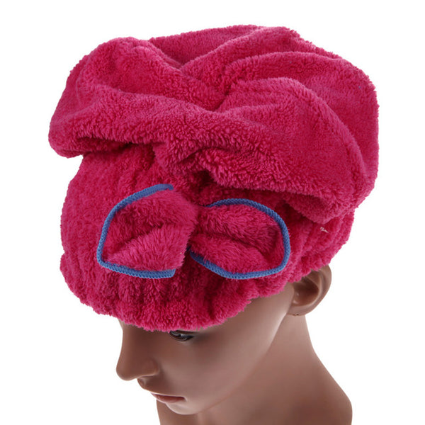 Quickly Dry Hair Shower Caps
