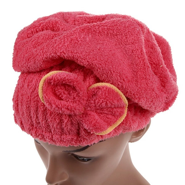 Quickly Dry Hair Shower Caps